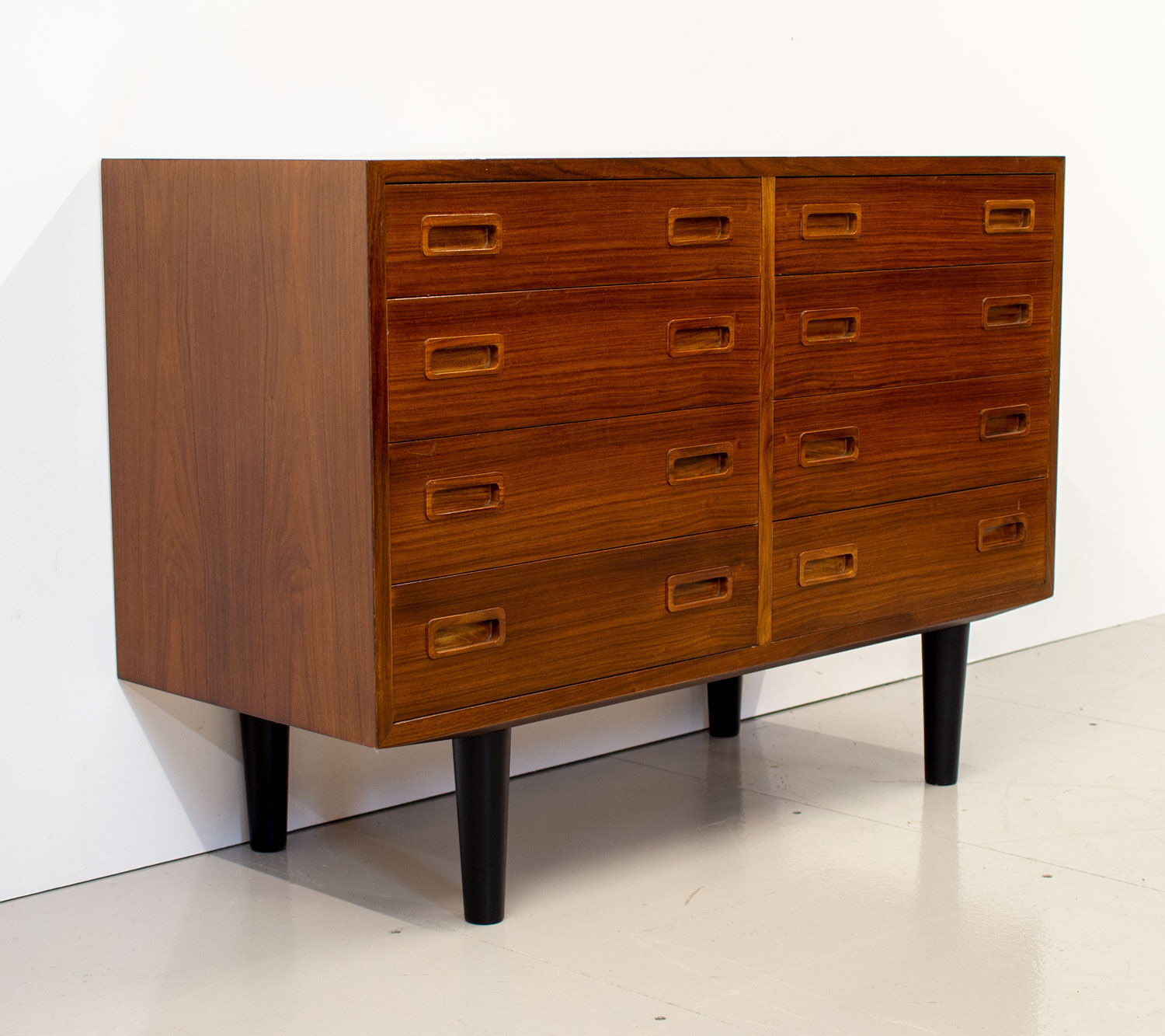 Danish Rosewood Chest of Drawers Carlo Jensen for Poul Hundevad, 1960s