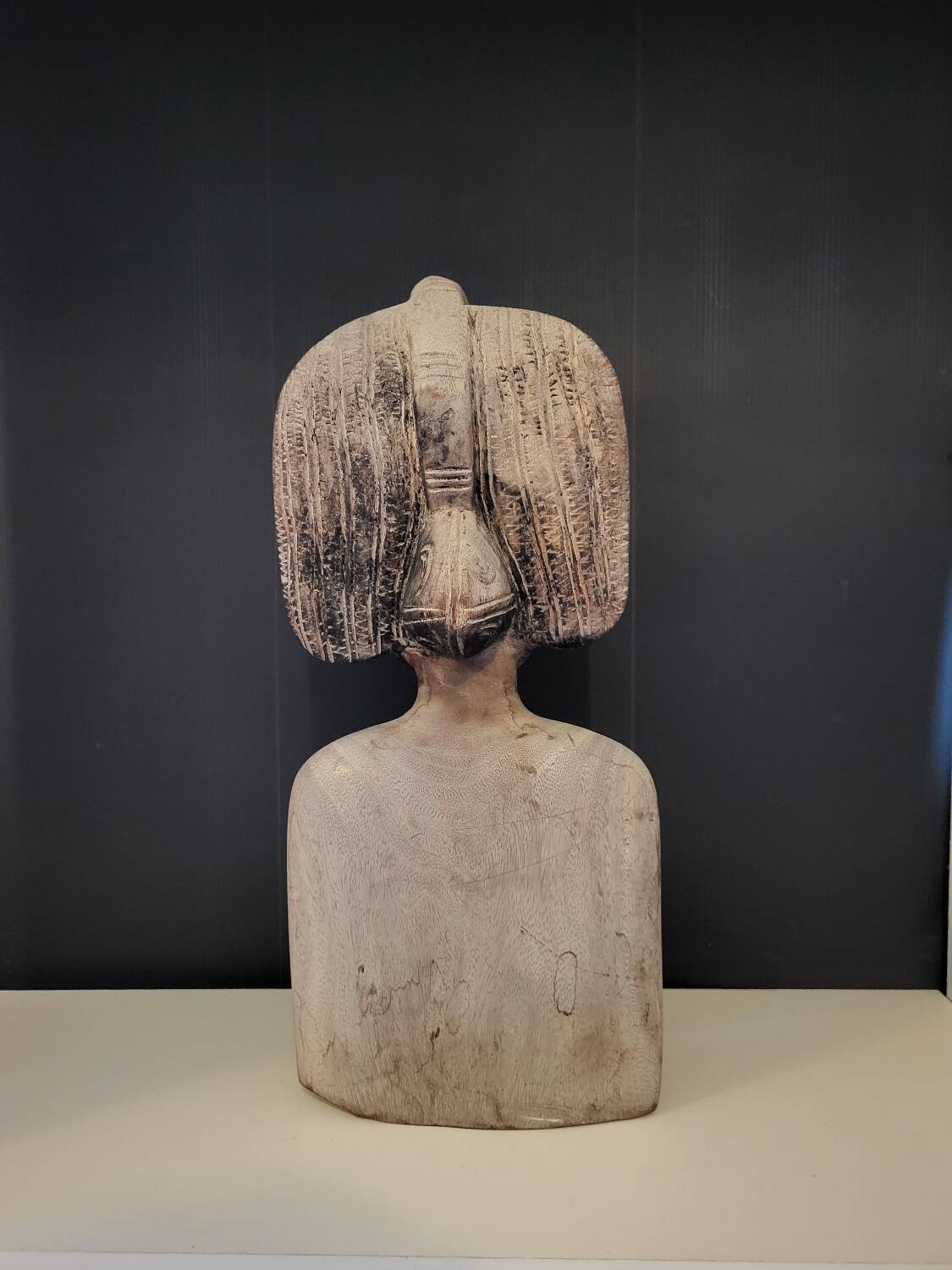 African woman bust