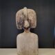 African woman bust
