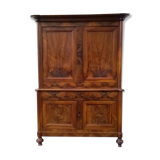 Old buffet two period walnut Empire bodies