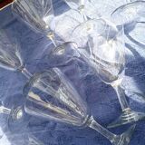 12 engraved stemware
