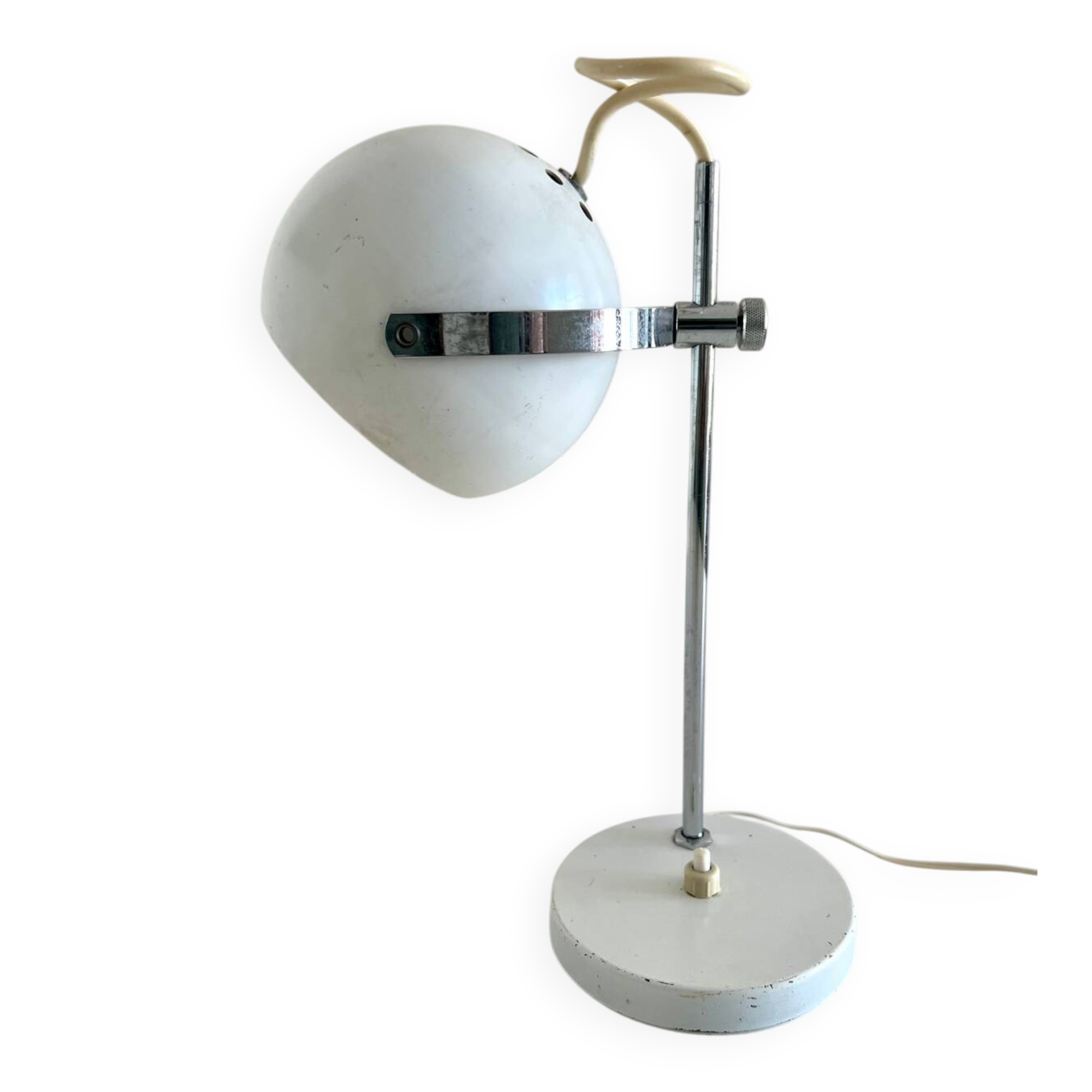 Vintage lamp from the 60s-70s, adjustable for table or wall – Space Age style
