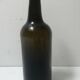 Old bottle made of blown glass
