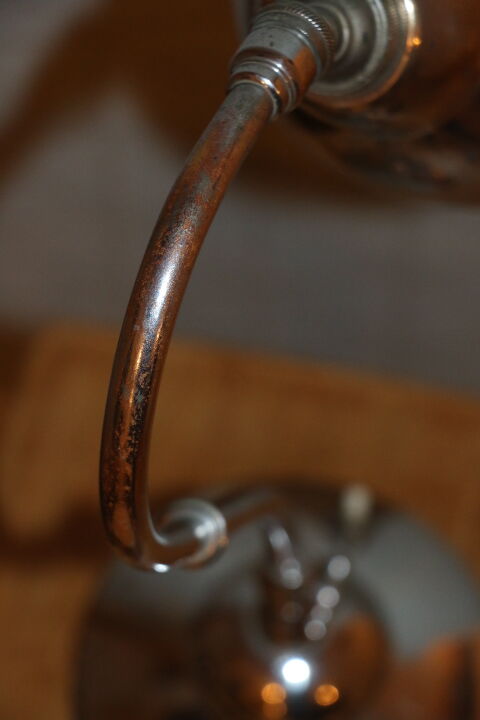 Chrome lamp circa 1930