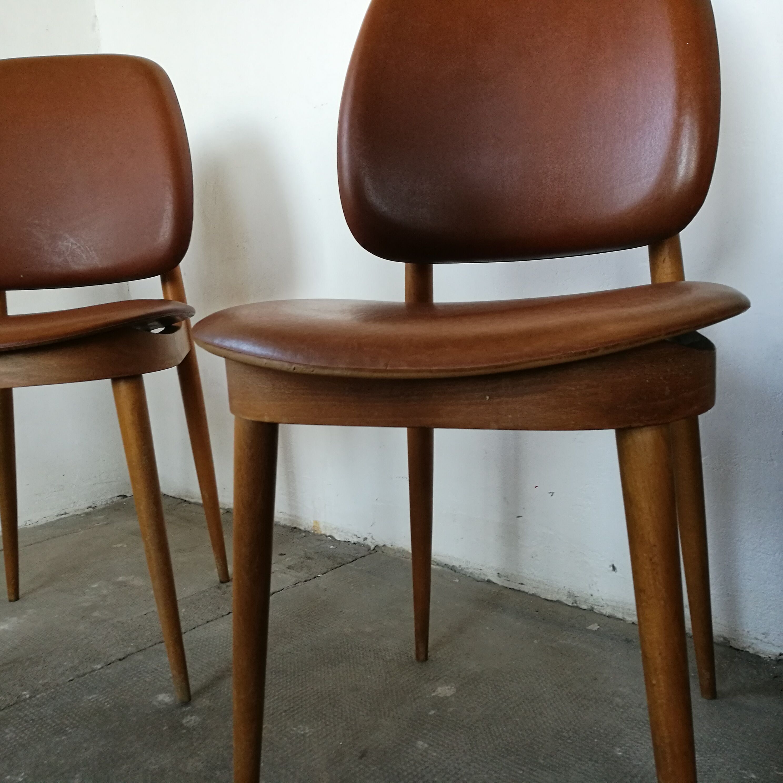 Set of 4 Baumann chairs, Pegasus model