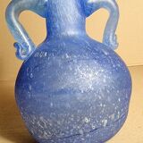 Glass vase a scavo at the antique Vetri d'arte Seguso