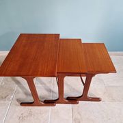 Set of 3 nesting tables in teak, Gplan, 1960s.