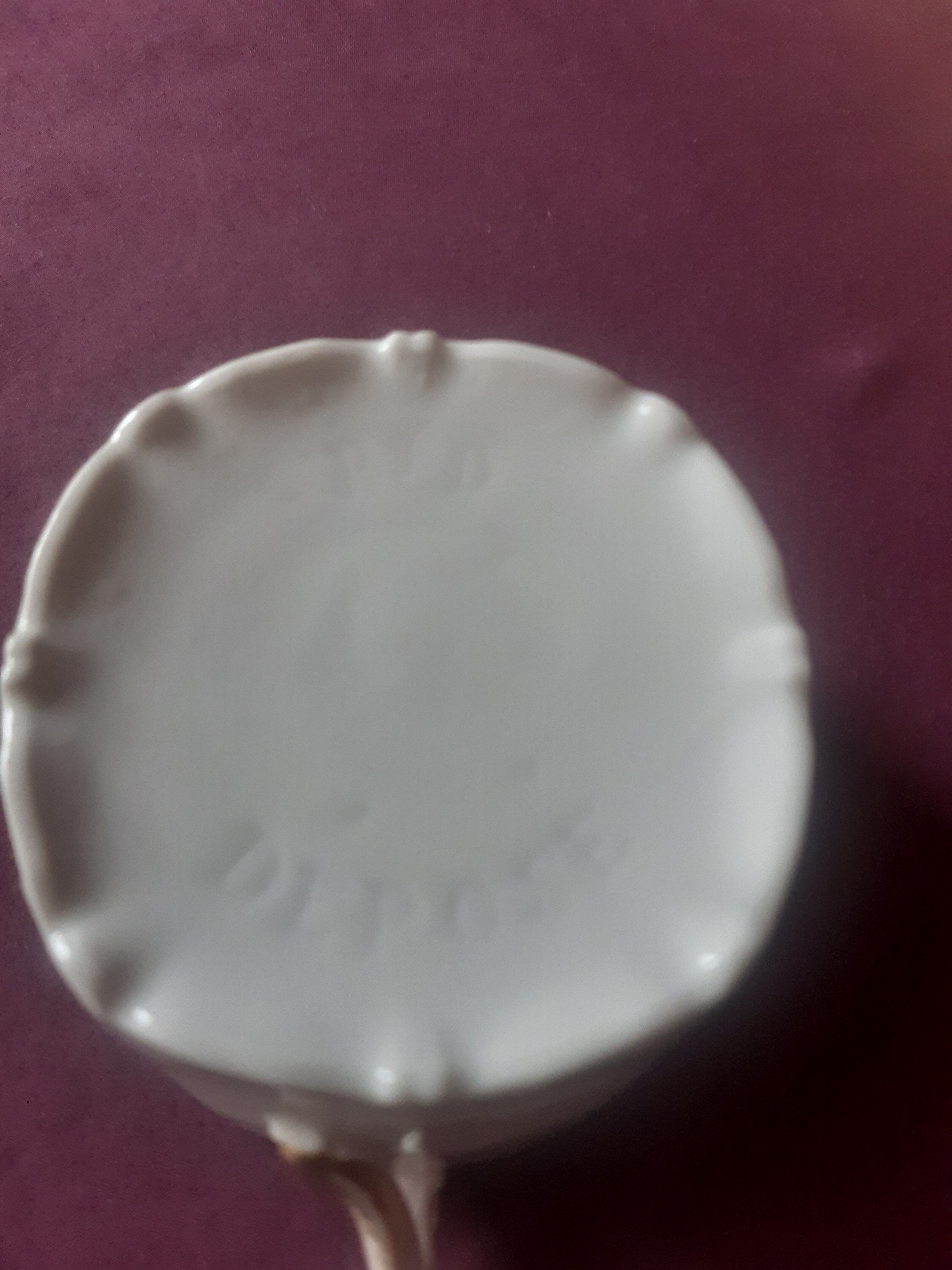 3 Limoges porcelain cups