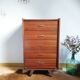 Chiffonier dresser vintage compass feet Scandinavian style
