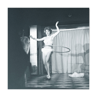 Silver photo black and white baryta paper ilford 310g 1910 50x50cm PINUP Recent print