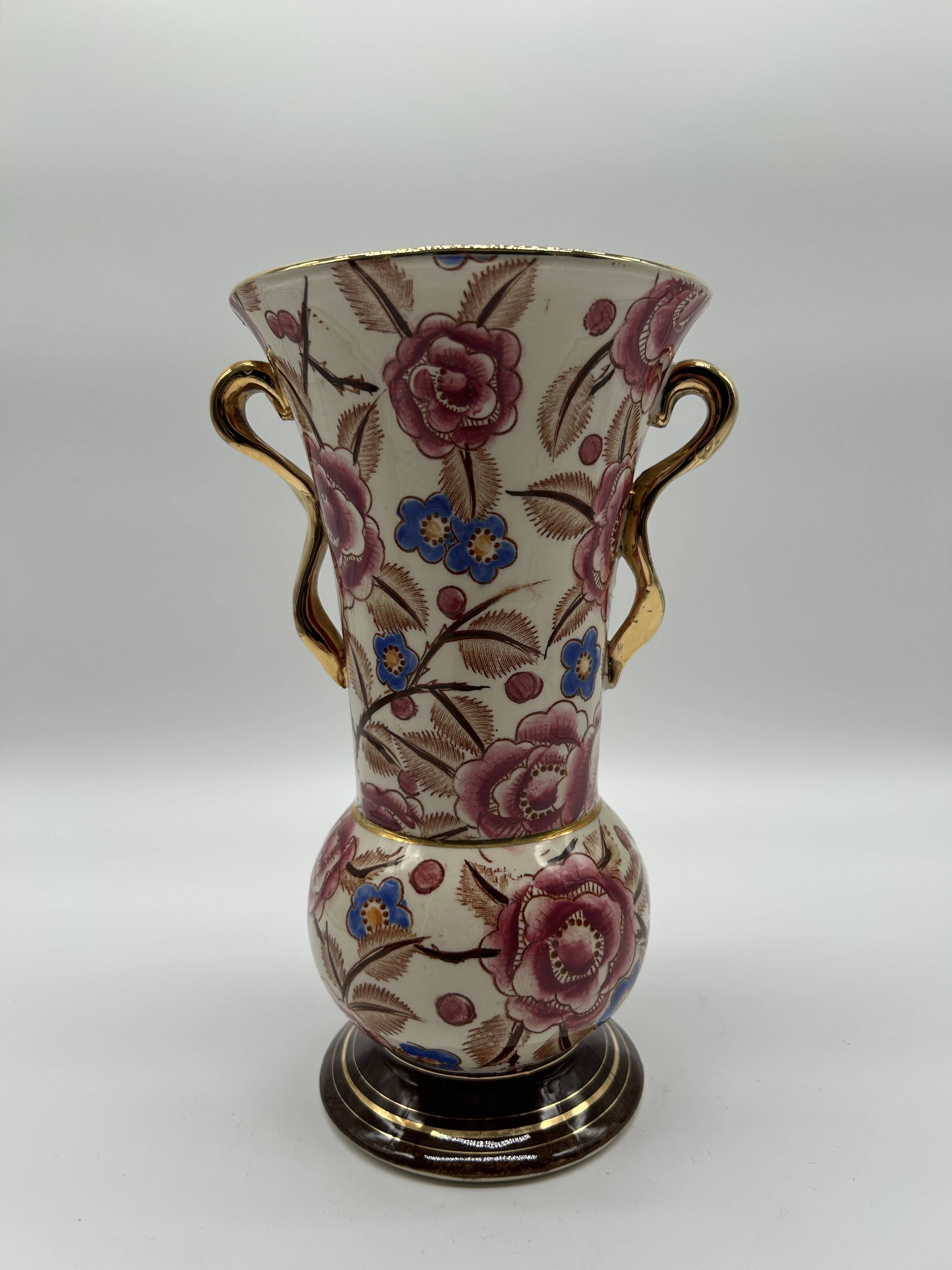 Beautiful vase Boch Frères by R. Chevallier.