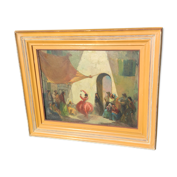 Painting by Gaston Cirmeuse, 1930/40