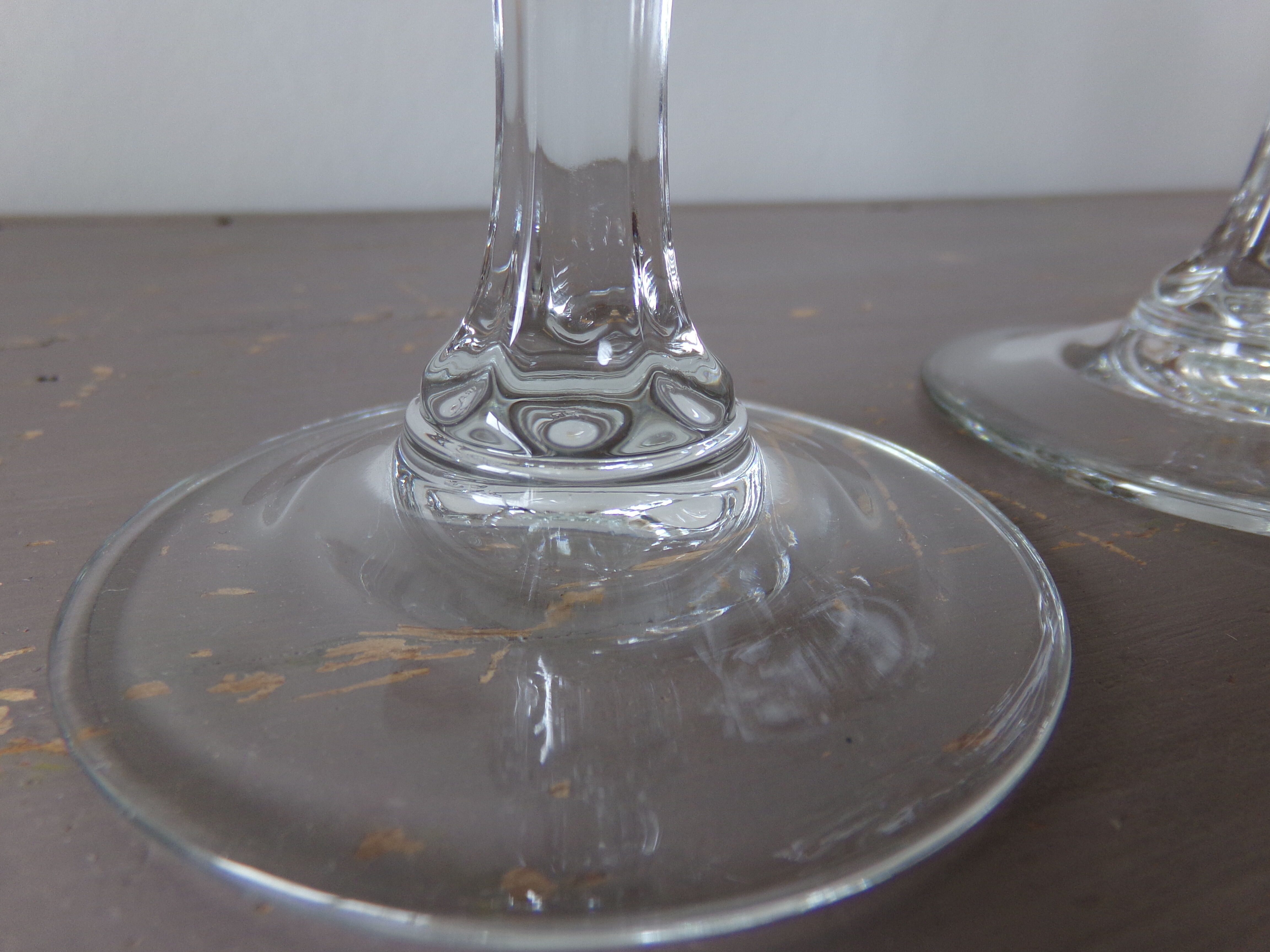 5 old walking glasses