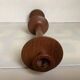 Scandinavian teak candlestick