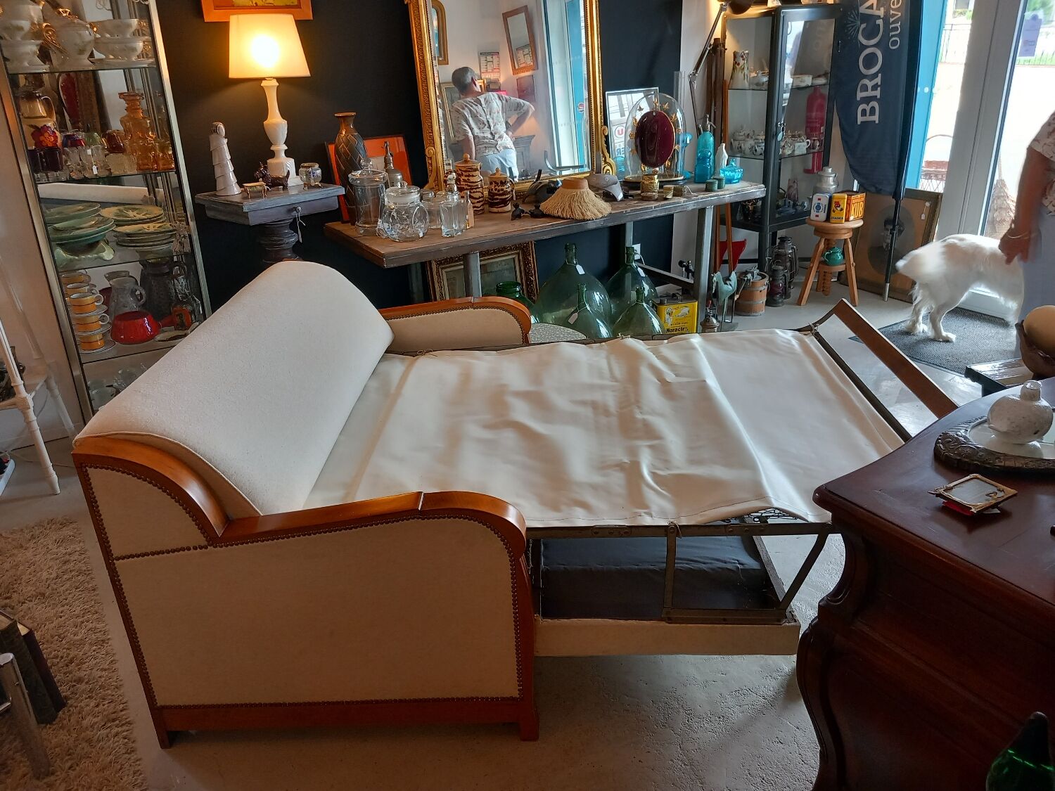 Canapé Art Deco. convertible