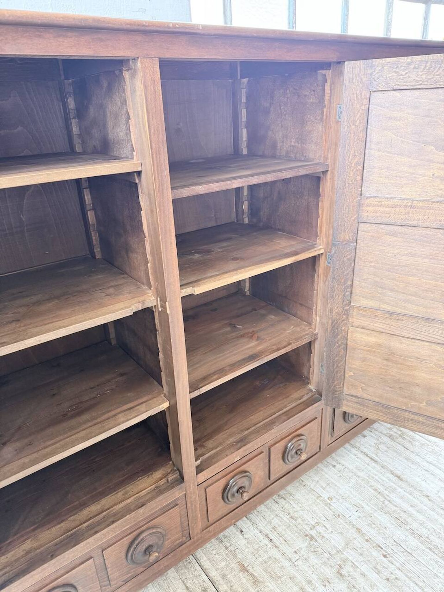 Oak wardrobe "Basque" Dudouyt