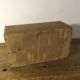 Old wooden tool box