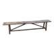 Banc en bois massif