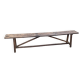 Banc en bois massif