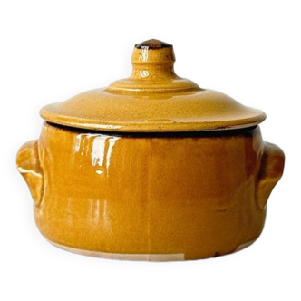 Sugar bowl - ceramic pot Vallauris Aegitna Style