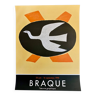 Four-color poster by Georges BRAQUE
