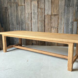 XXL farmhouse table in solid oak