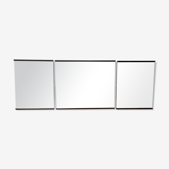 Ensemble de 3 miroirs muraux vintage