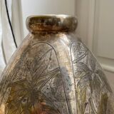 Metal jar vase from the 1930s