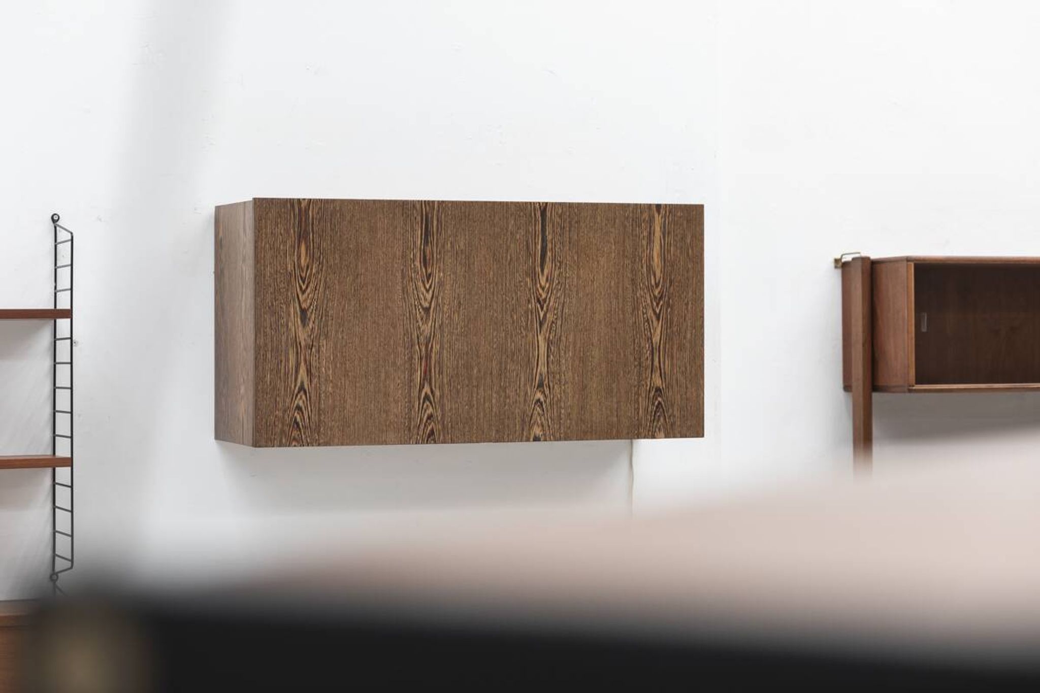 Banz Bord wall cabinet in wengé, the Netherlands, 1970s