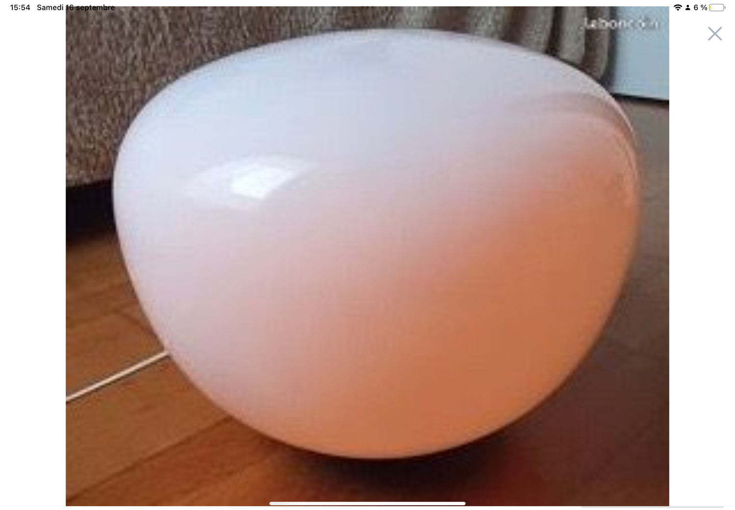 Jonislk lamp by Carl Ojerstam