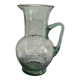 Bubble glass carafe in Biot style