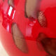Set of 3 handmaee Murano glass vases
