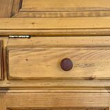Bureau secrétaire en pin savoyarde