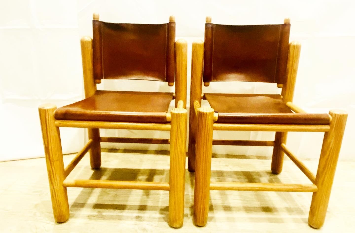 4 chairs by knud friis & elmar moltke nielsem circa 1960