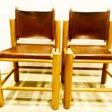 4 chaises de knud friis & elmar moltke nielsem circa 1960