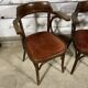 Lot de 3 fauteuils de bistrot