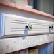 Single shelf cabinet