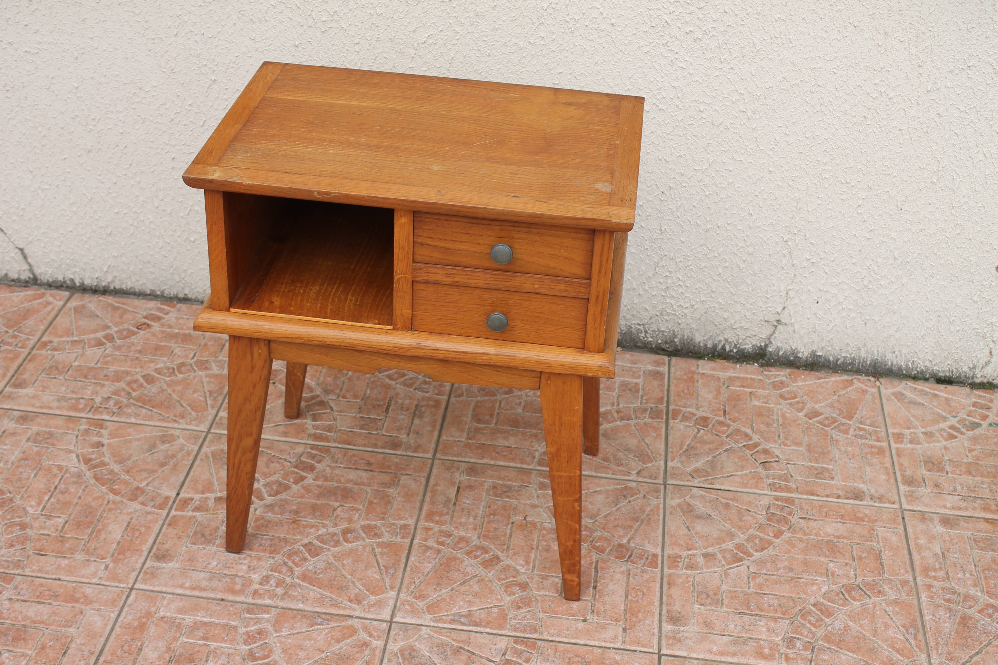 Vintage bedside table