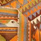5x7 Rug For Living Room Scandinavian Vintage Kilim Rug, 155x224Cm SK 2309