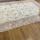 Vintage Large Pastel Carpet with Flowers