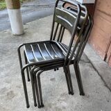 Industrial style table and chairs