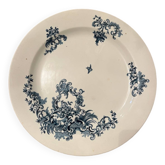 Assiette creuse en terre de fer