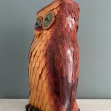 Vintage umbrella stand in the shape of an owl