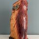Vintage umbrella stand in the shape of an owl