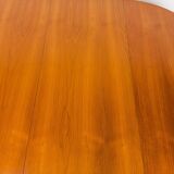 Table de Salle à Manger Ronde en Teck par HW Klein pour Bramin, Danemark, 1960s