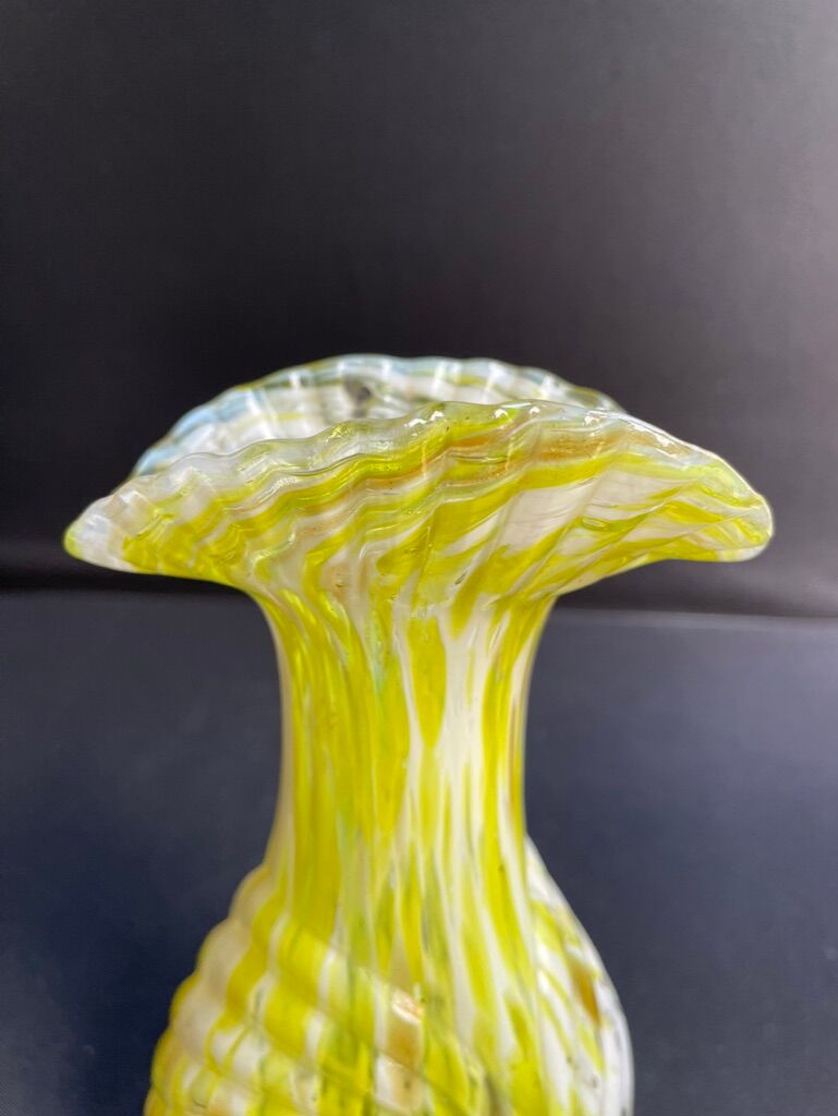 Vase Bouquet Holder "Sun" - F. T. Legras listed