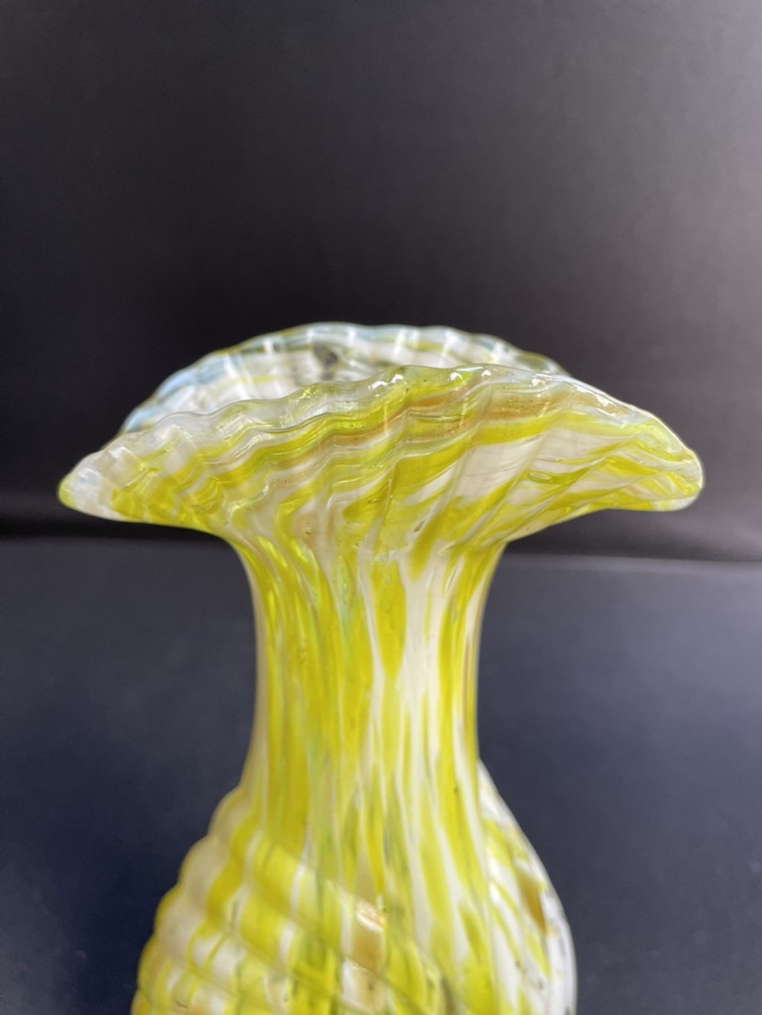 Vase Bouquet Holder "Sun" - F. T. Legras listed