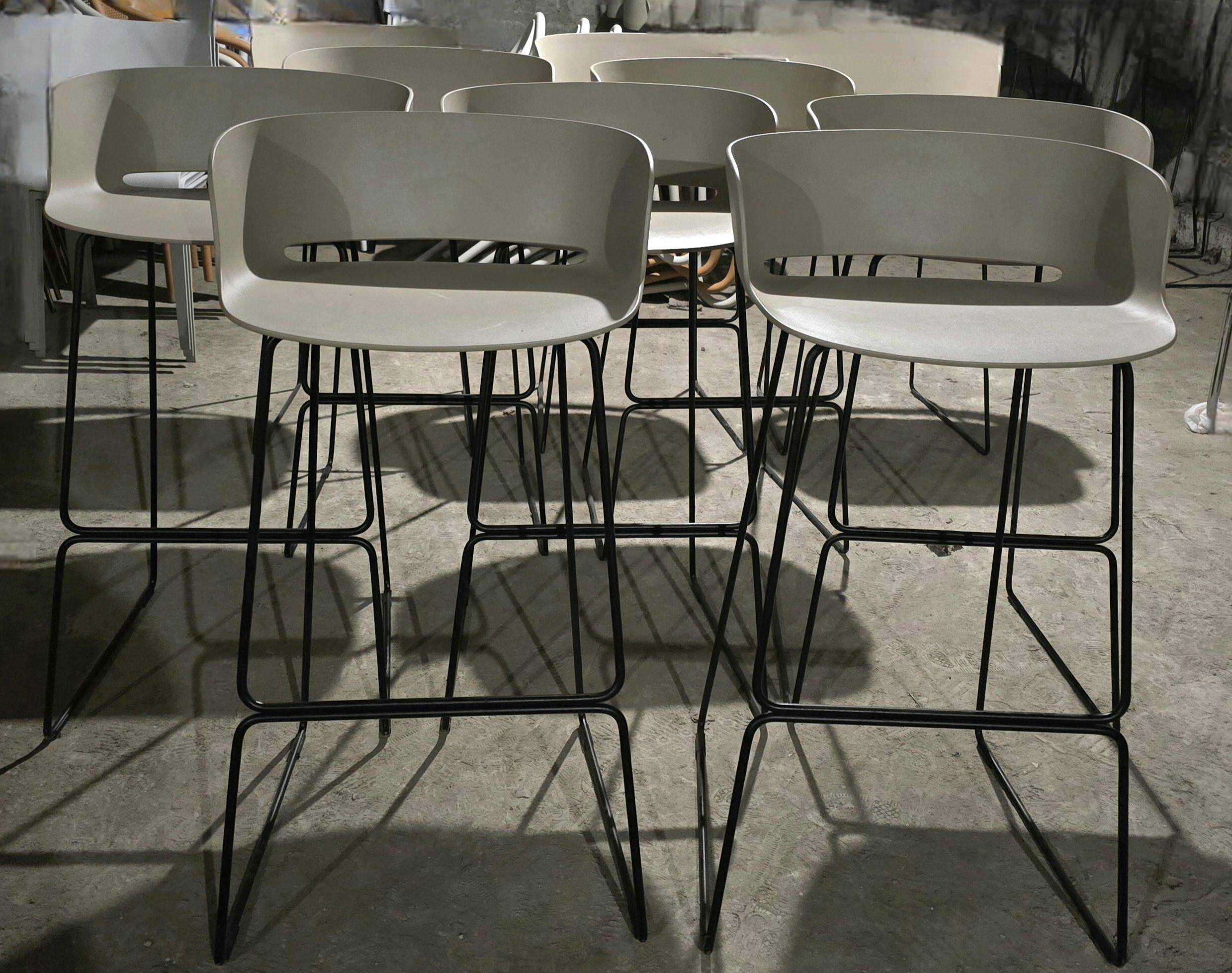 Set of 10 bar stools Bbila 2748, Pedrali