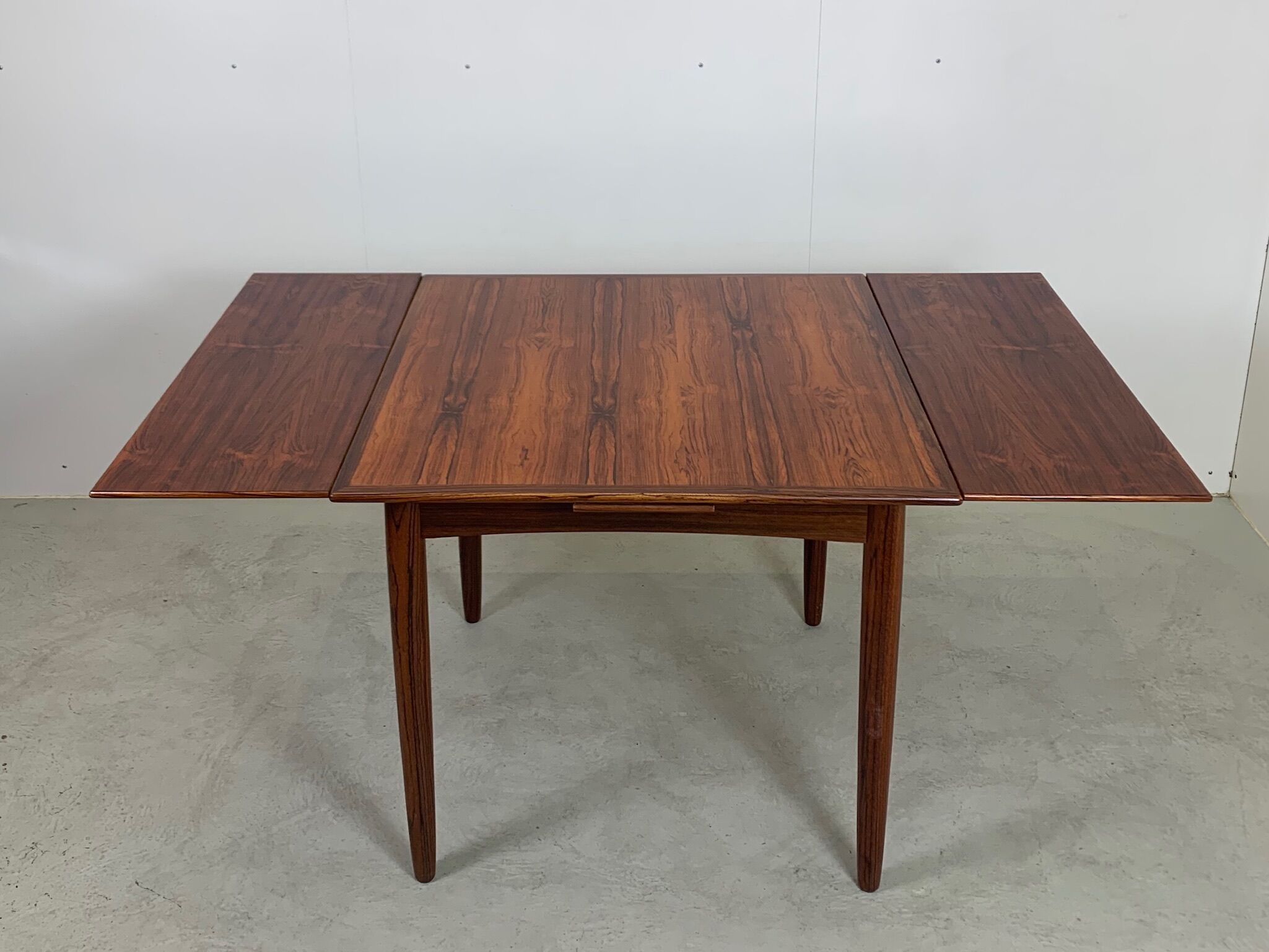 Square dining table in palisander by Lübke, 1960