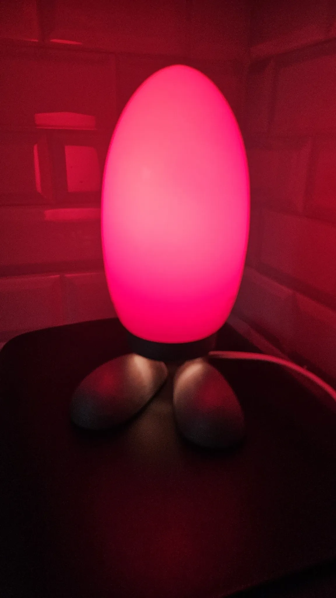 "Fjorton" red lamp by Tatsuo Konno for IKEA – Vintage 1990